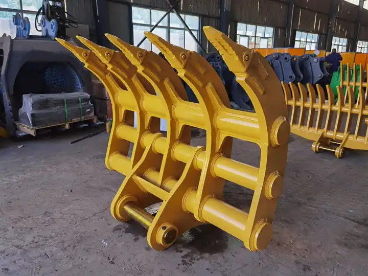 1000mm- 2400mm এক্সক্যাভেটর রুট রেক 1-80T রুট রেক মিনি এক্সক্যাভেটরের জন্য