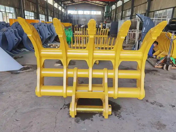 1000mm- 2400mm এক্সক্যাভেটর রুট রেক 1-80T রুট রেক মিনি এক্সক্যাভেটরের জন্য