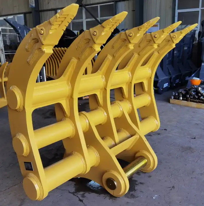 1000mm- 2400mm এক্সক্যাভেটর রুট রেক 1-80T রুট রেক মিনি এক্সক্যাভেটরের জন্য