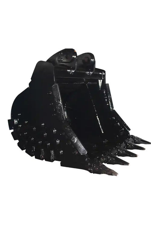 EX220 EX200 Excavator Rock Bucket Heavy Duty Skid Steer Rock Grapple Fit Liebherr R317 এক্সক্যাভেটর রক বালতি ভারী দায়িত্ব স্কিড স্টিয়ার রক গ্রিপল ফিট Liebherr R317