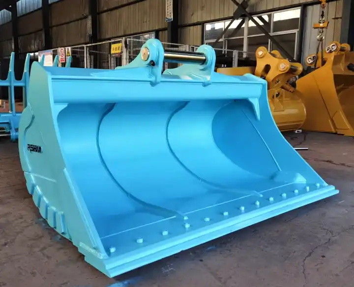 Q345B Q460 Excavator Mud Bucket 1-60 Ton যন্ত্রপাতি মেরামতের কর্মশালার জন্য