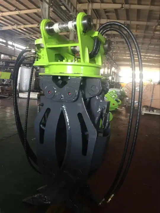 পূর্ণ 360 ডিগ্রী Excavator Log Grapple হাইড্রোলিক Rotator ফিট 1-45t Excavator জন্য