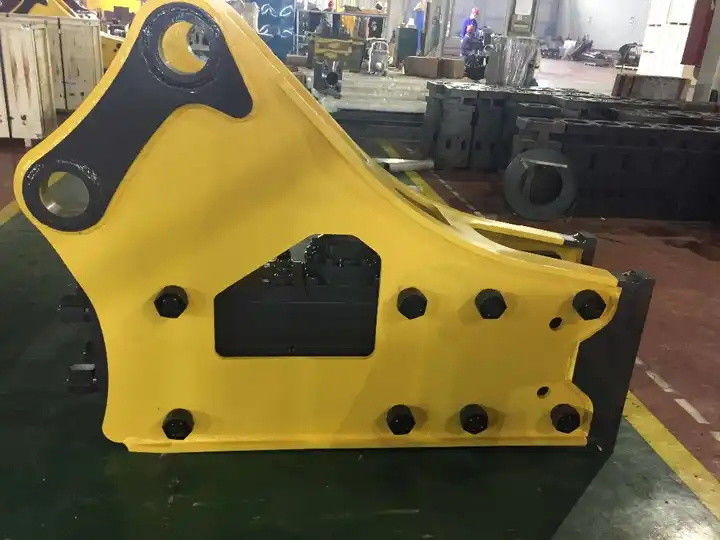 সাইড টাইপ রক হ্যামার এক্সক্যাভেটর 100kg-500kg মিনি এক্সক্যাভেটরের জন্য হাইড্রোলিক ব্রেকার