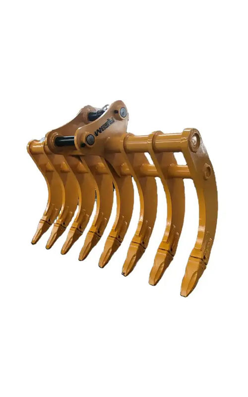 ভারী দায়িত্ব ইস্পাত Excavator Root Rake Excavator Root Removal এর জন্য এক্সক্যাভেটর র্যাক সংযুক্তি