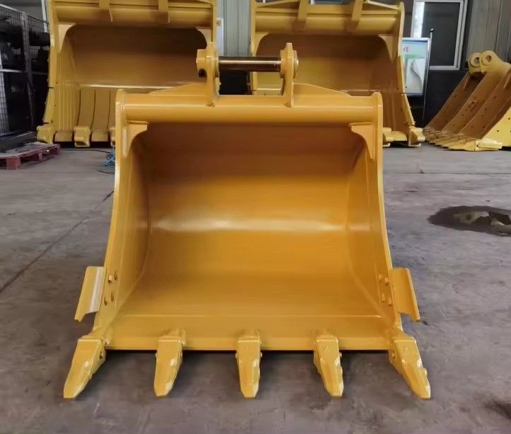 Q355 0.4-12m3 বিভিন্ন স্থল অবস্থার জন্য বহুমুখী পরিধান-প্রতিরোধী খননকারী বালতি