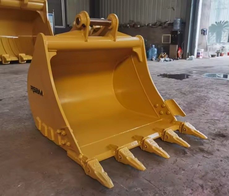 Q355 0.4-12m3 বিভিন্ন স্থল অবস্থার জন্য বহুমুখী পরিধান-প্রতিরোধী খননকারী বালতি