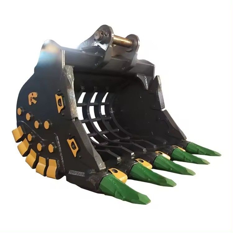 HARDOX450 1-50 টন Excavator খনির অপারেশন জন্য সিভ বালতি ভূমি শ্রেণীবিভাগ