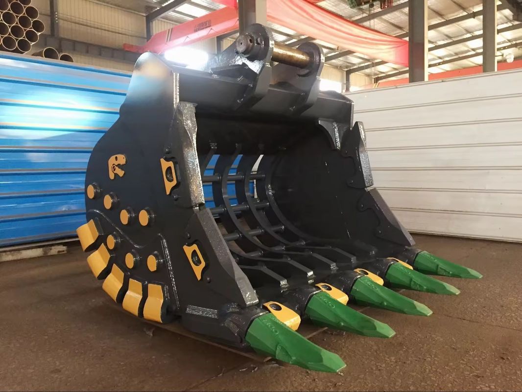HARDOX450 1-50 টন Excavator খনির অপারেশন জন্য সিভ বালতি ভূমি শ্রেণীবিভাগ