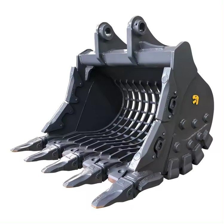 ভারী মেশিন জমি গ্রেডিং পার্টস Q355 1-80T Excavator জন্য কঙ্কাল বালতি