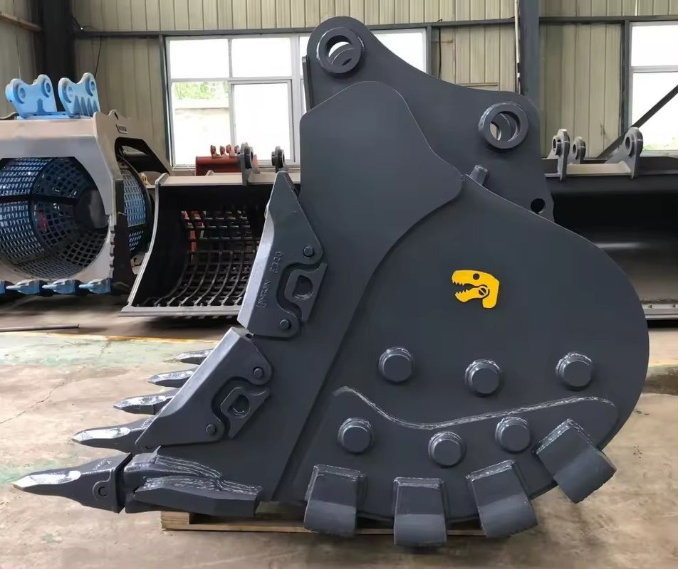 ভারী মেশিন জমি গ্রেডিং পার্টস Q355 1-80T Excavator জন্য কঙ্কাল বালতি