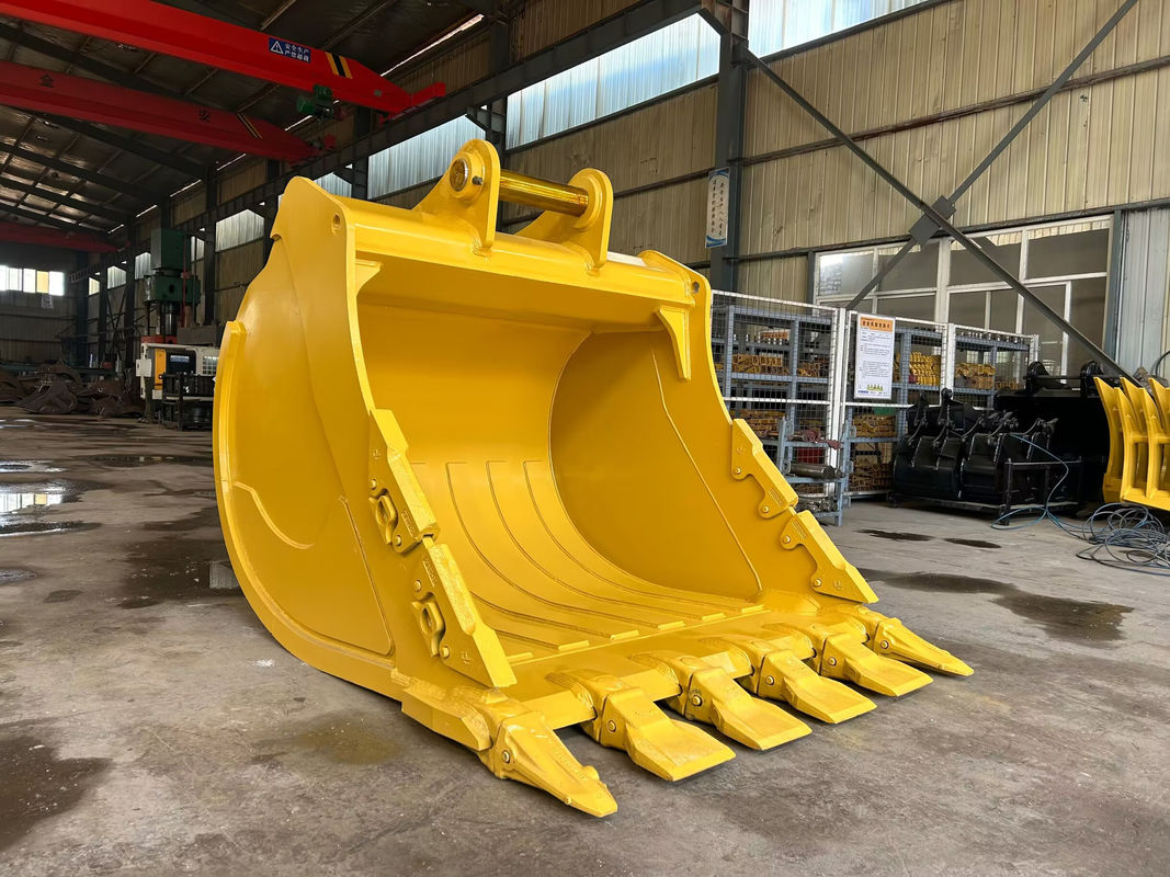 কাস্টমাইজড ওয়ার্ক টুল সমন্বয় জন্য বহুমুখী Digger বালতি অংশ HD রক বালতি